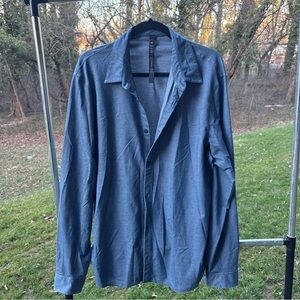 Lululemon Commission Long-Sleeve, Button Down Dress Shirt Size XL